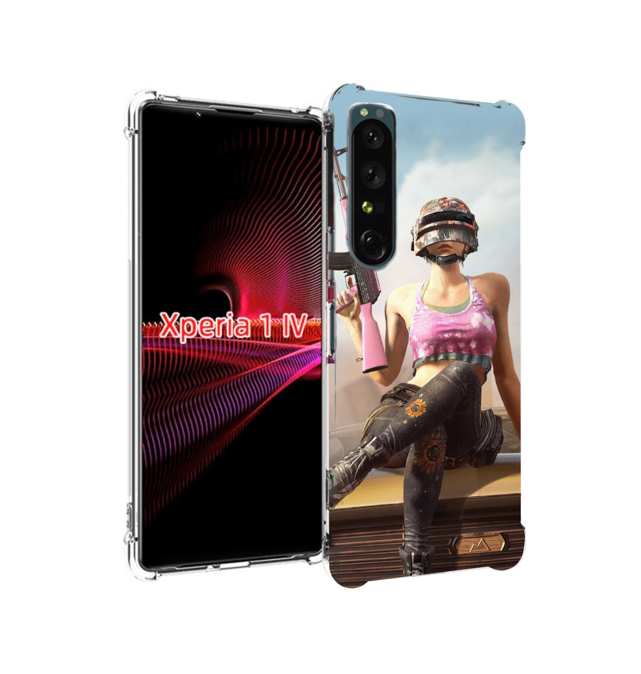 

Чехол накладка MyPads девушка из PUBG для Sony Xperia 1 IV, Прозрачный, Tocco