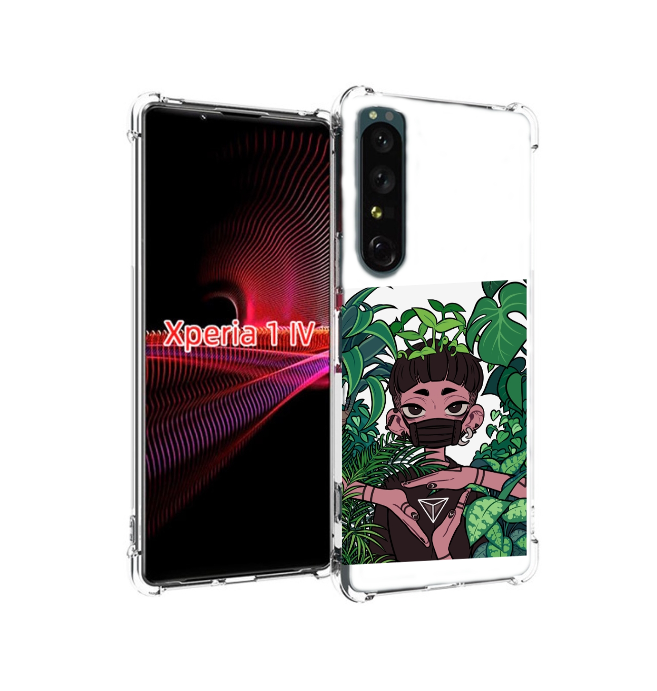 

Чехол накладка MyPads девушка в природе женский для Sony Xperia 1 IV, Прозрачный, Tocco