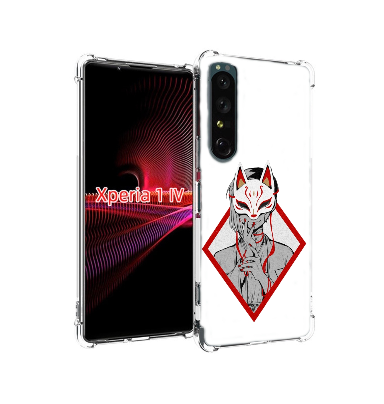 

Чехол накладка MyPads девушка в маске япония для Sony Xperia 1 IV, Прозрачный, Tocco