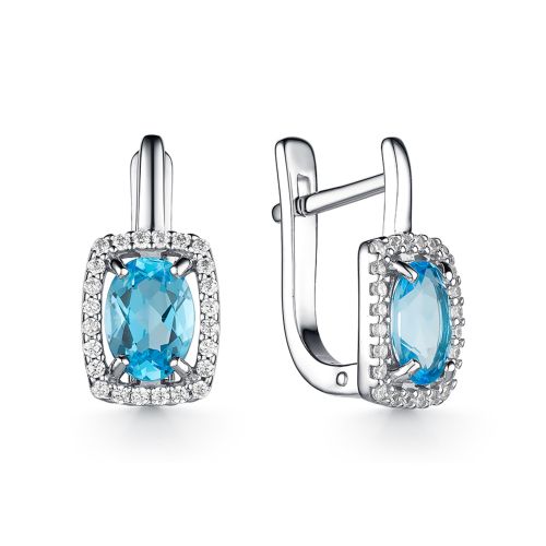 

Серьги из серебра с топазом Dewi 901028035, 901028035