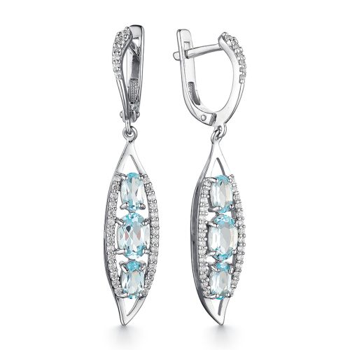 

Серьги из серебра с топазом Dewi 901028034, 901028034