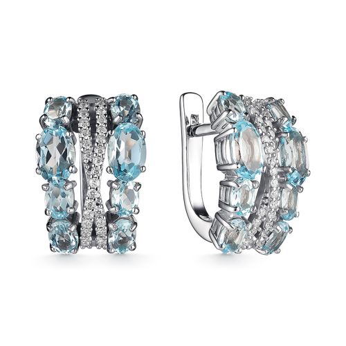 

Серьги из серебра с топазом Dewi 901028030, 901028030