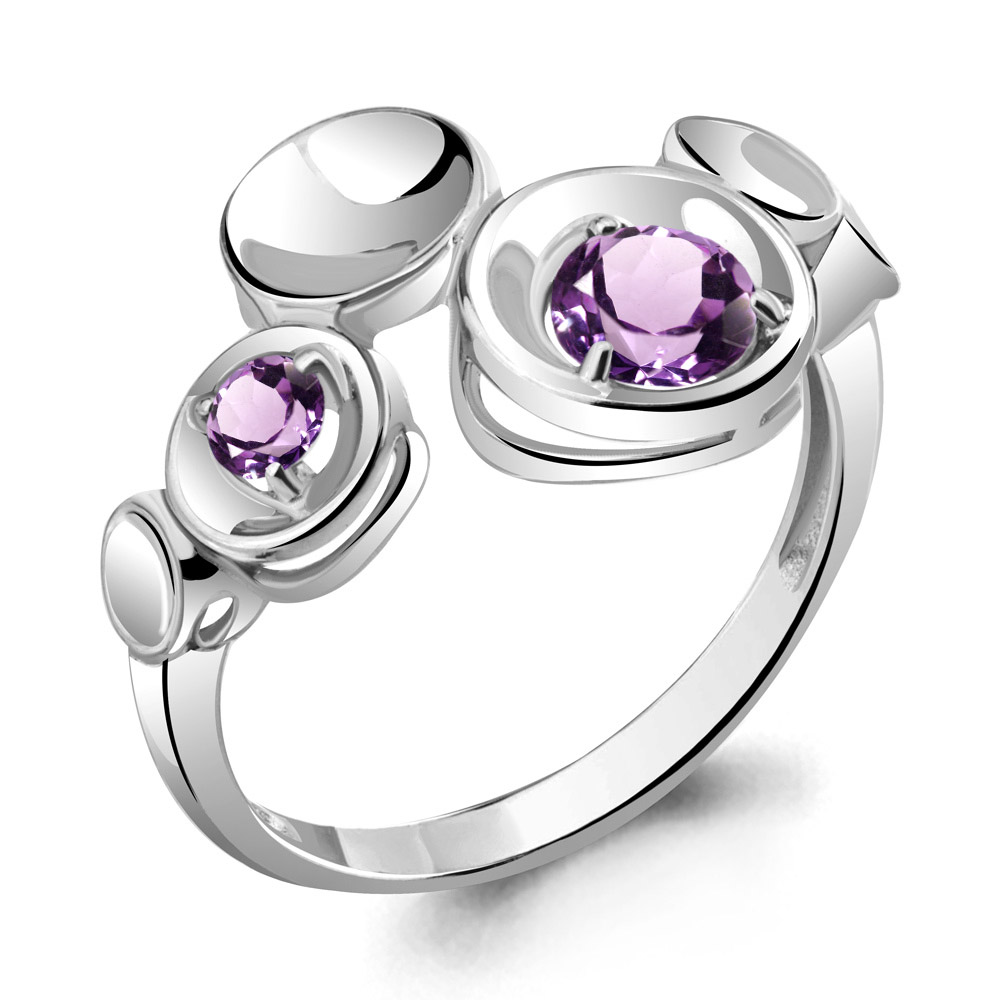 

Кольцо из серебра с аметистом Aquamarine Aquamarine 6957104_925_р р, 6957104_925_р