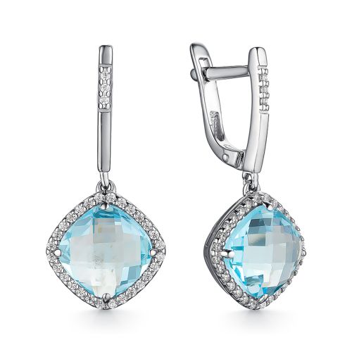 

Серьги из серебра с топазом Dewi 901028021, 901028021