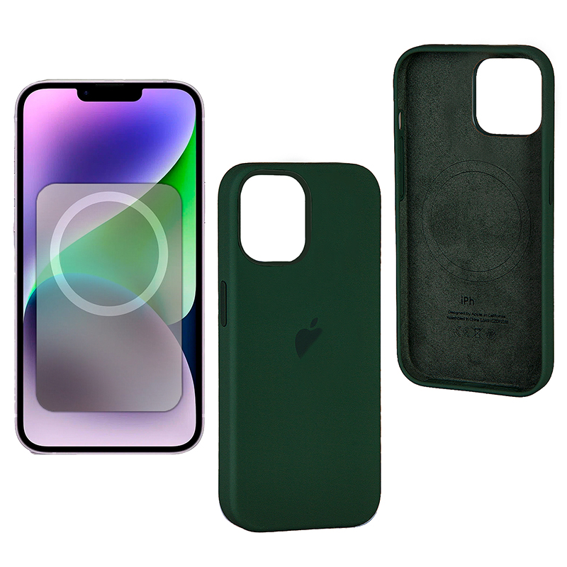 

Чехол для iPhone 14 Pro Max Silicon Case Olive c LOGO (IS789848), Зеленый, Чехол для iPhone 14 Pro Max Silicon Case Olive c LOGO (IS789848)
