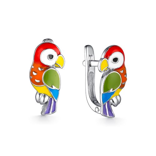 

Серьги из серебра с эмалью DEWI KIDS 901022269, 901022269