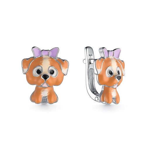 

Серьги из серебра с эмалью DEWI KIDS 901022263, 901022263