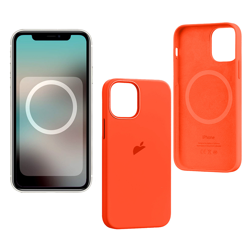 

Чехол для iPhone 12 Pro Max Silicon Case Eletric Orange c LOGO (IS003684), Оранжевый, Чехол для iPhone 12 Pro Max Silicon Case Eletric Orange c LOGO (IS003684)