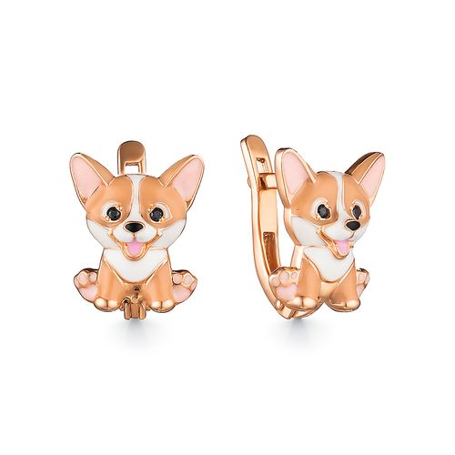

Серьги из серебра с фианитом DEWI KIDS 901022200, 901022200