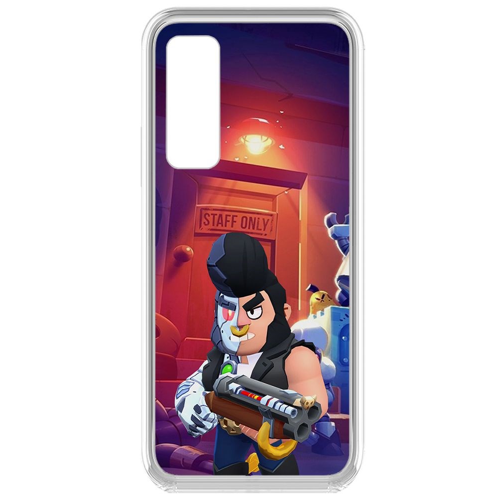 

Чехол-накладка Brawl Stars-Б-800 для Vivo Y31, Прозрачный