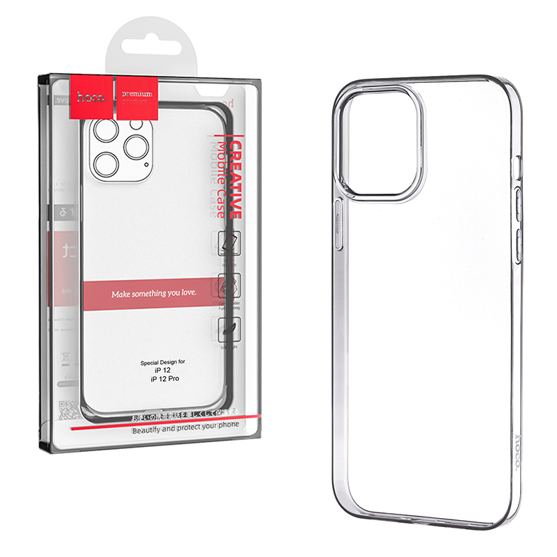 

Чехол Hoco для iPhone 12/12 Pro (6.1) TPU прозрачный (IS000099)