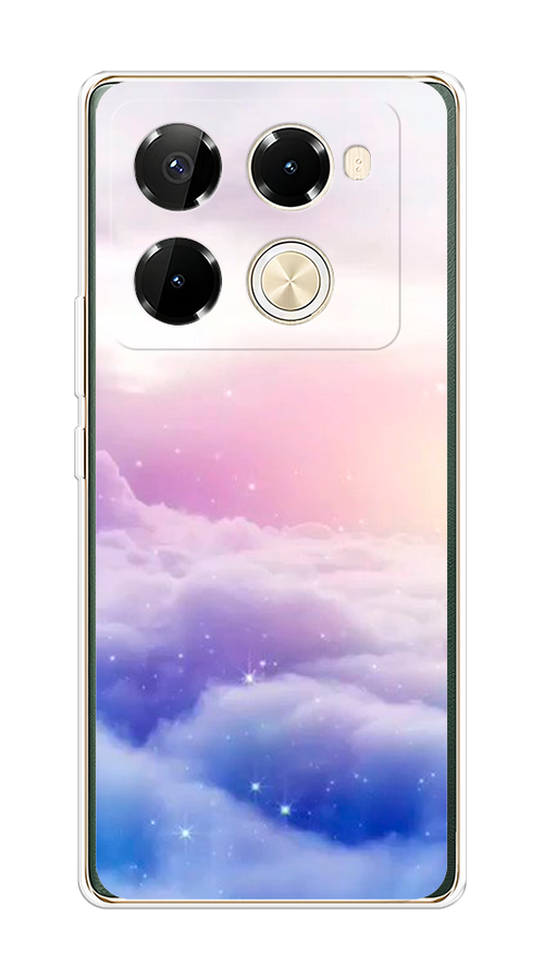 

Чехол на Infinix Note 40 Pro 5G/Note 40 Pro Plus "Небеса", Голубой;белый;розовый, 3106050-1