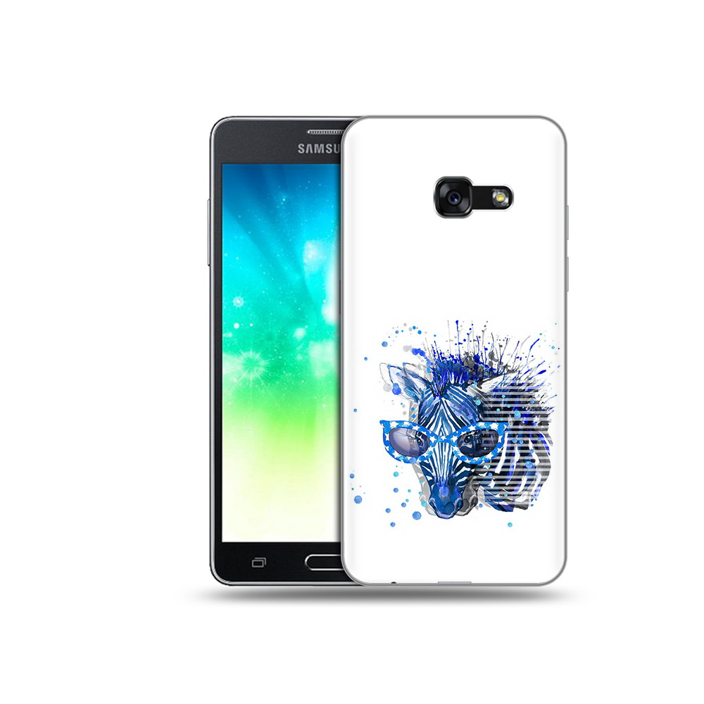 

Чехол MyPads Tocco для Samsung Galaxy A3 (2017) расплывчатая зебра (PT51197.565.577), Прозрачный, Tocco