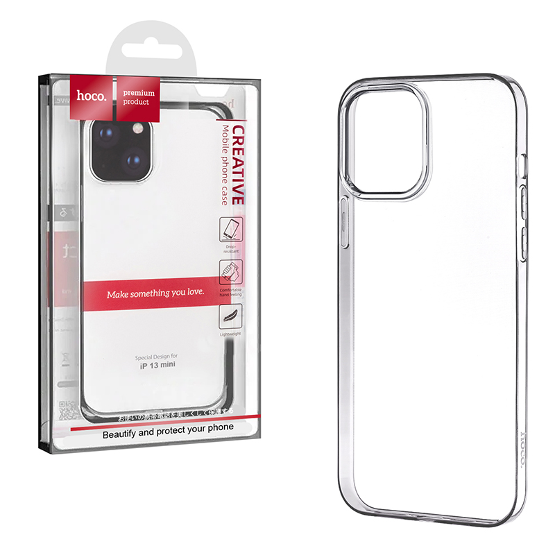

Чехол Hoco для iPhone 13 Mini (5.4) TPU прозрачный (IS793028)