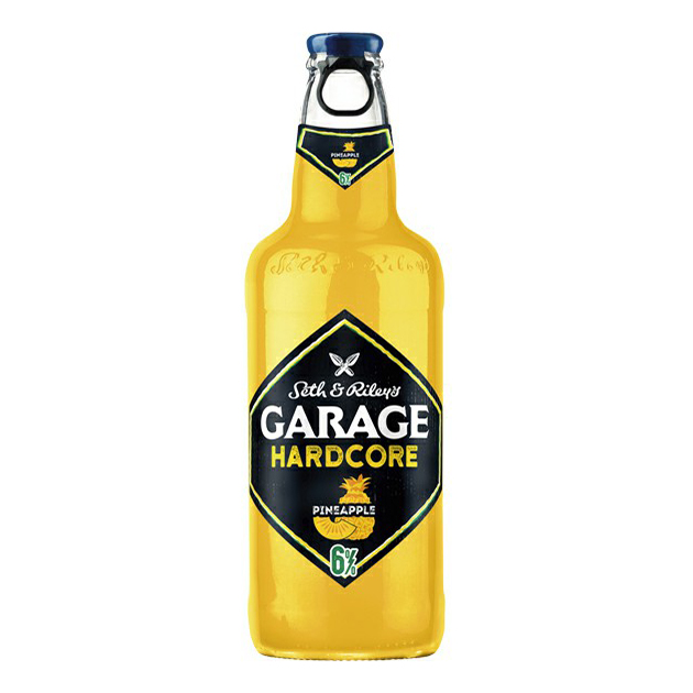 

Пивной напиток Seth & Riley's Garage Hardcore Pineapple светлый 0,4 л, Светлое