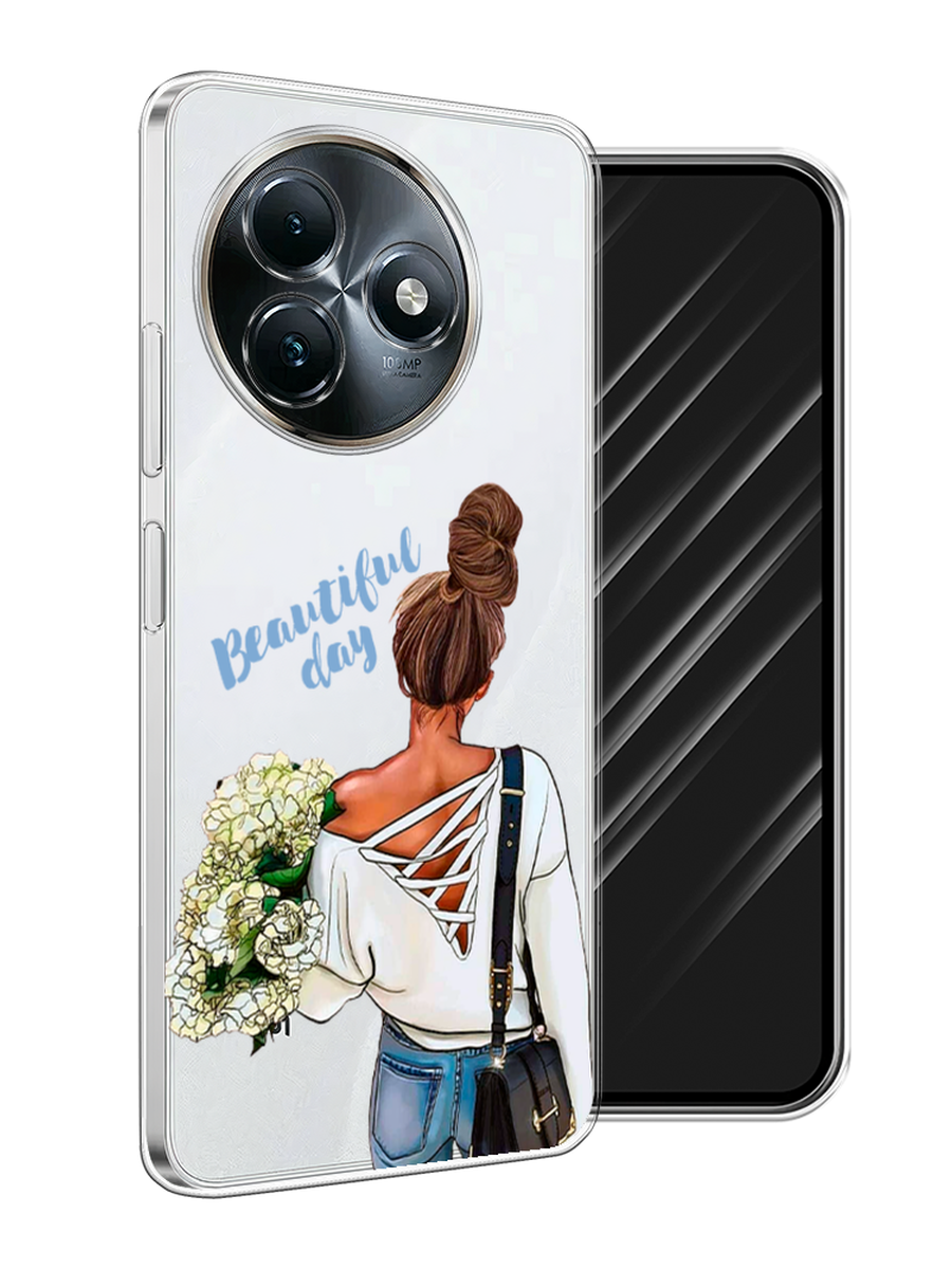 

Чехол Awog на Itel S24 "Beautiful day vector", Коричневый;белый;зеленый, 3202050-1
