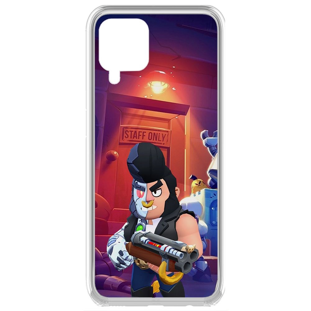 

Чехол-накладка Brawl Stars-Б-800 для Samsung Galaxy A12 (A125), Прозрачный