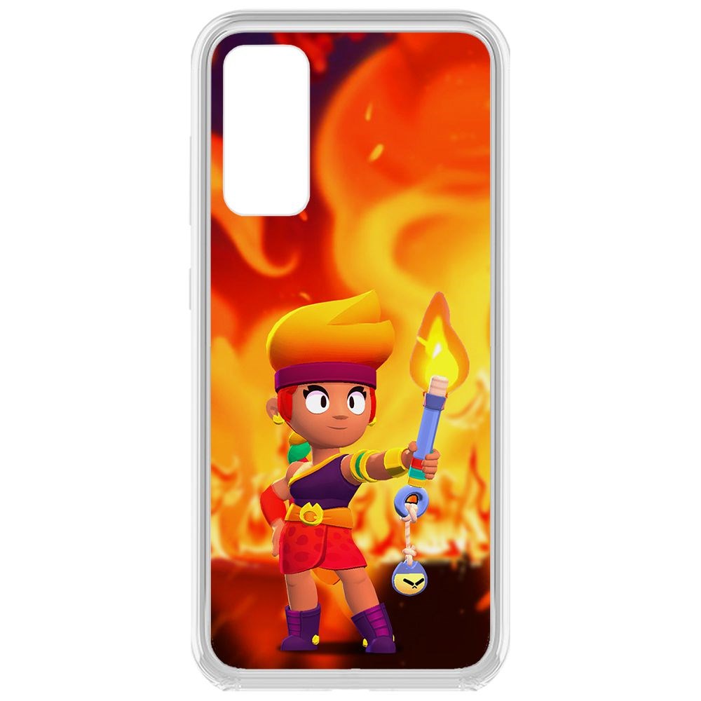 

Чехол-накладка Brawl Stars-Амбер для Samsung Galaxy S20 FE
