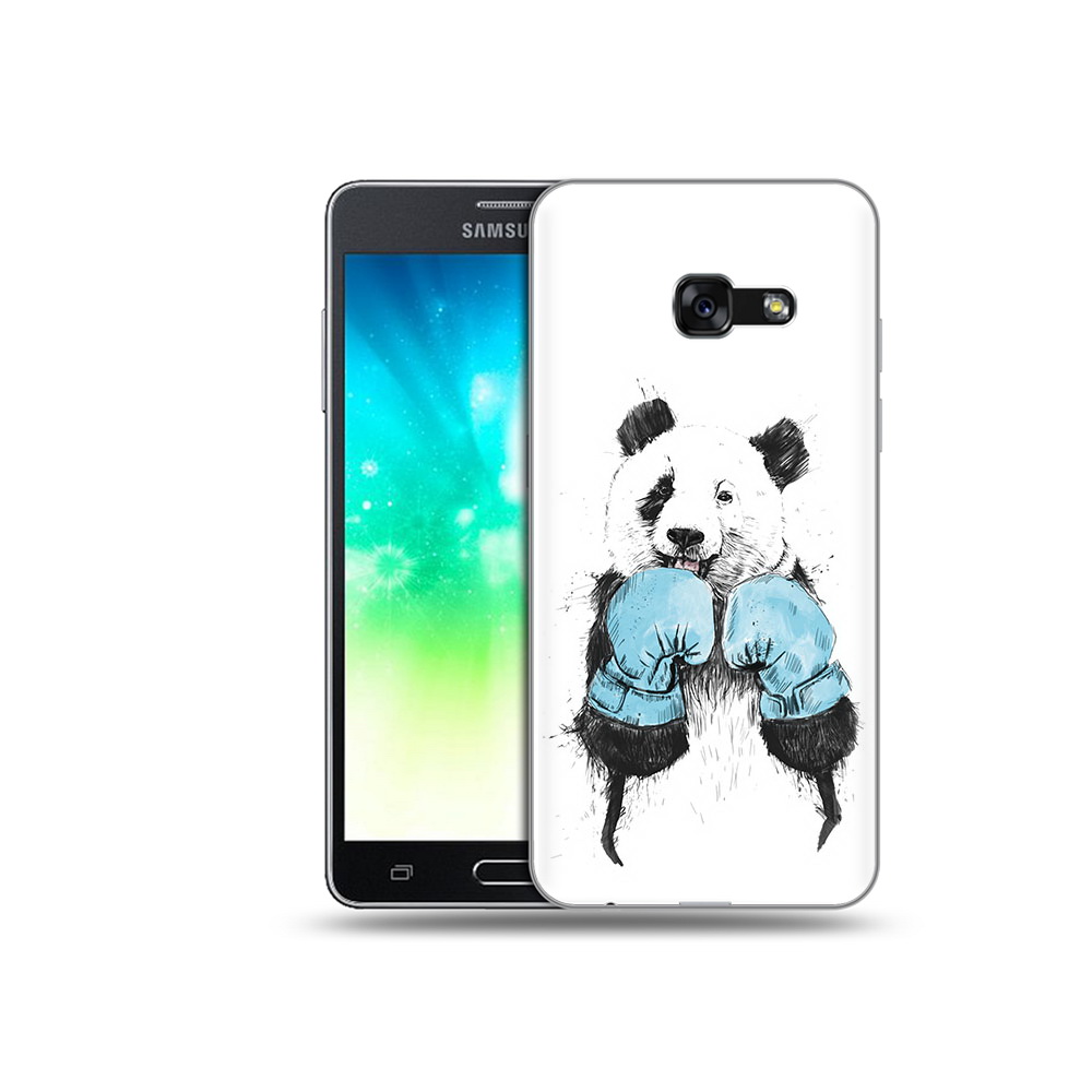 

Чехол MyPads Tocco для Samsung Galaxy A3 (2017) панда боксер (PT51197.565.531), Прозрачный, Tocco