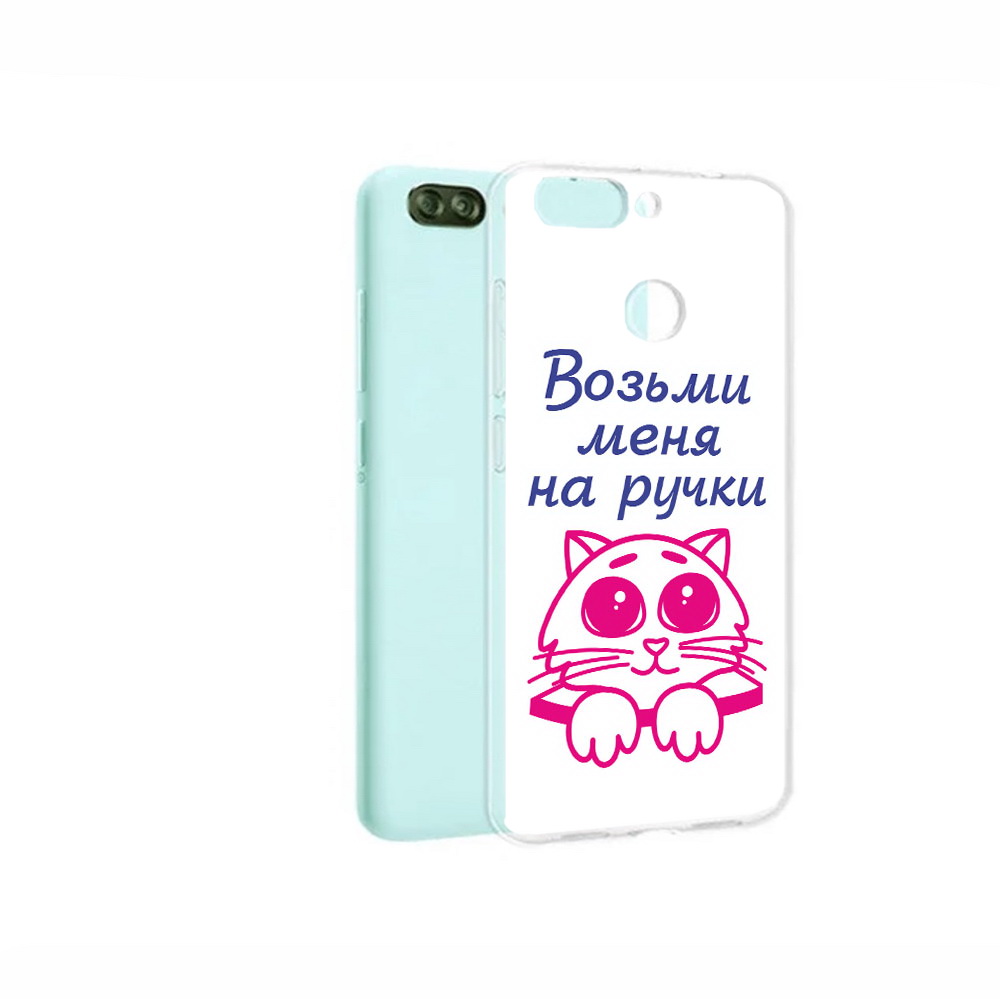 

Чехол MyPads Tocco для ZTE Blade V9 Vita мяу (PT136572.445.491), Прозрачный, Tocco