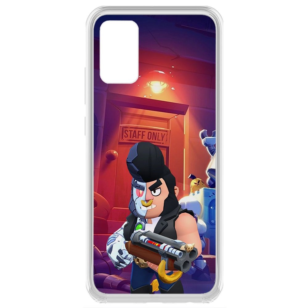 

Чехол-накладка Brawl Stars-Б-800 для Samsung Galaxy A02s (A025), Прозрачный