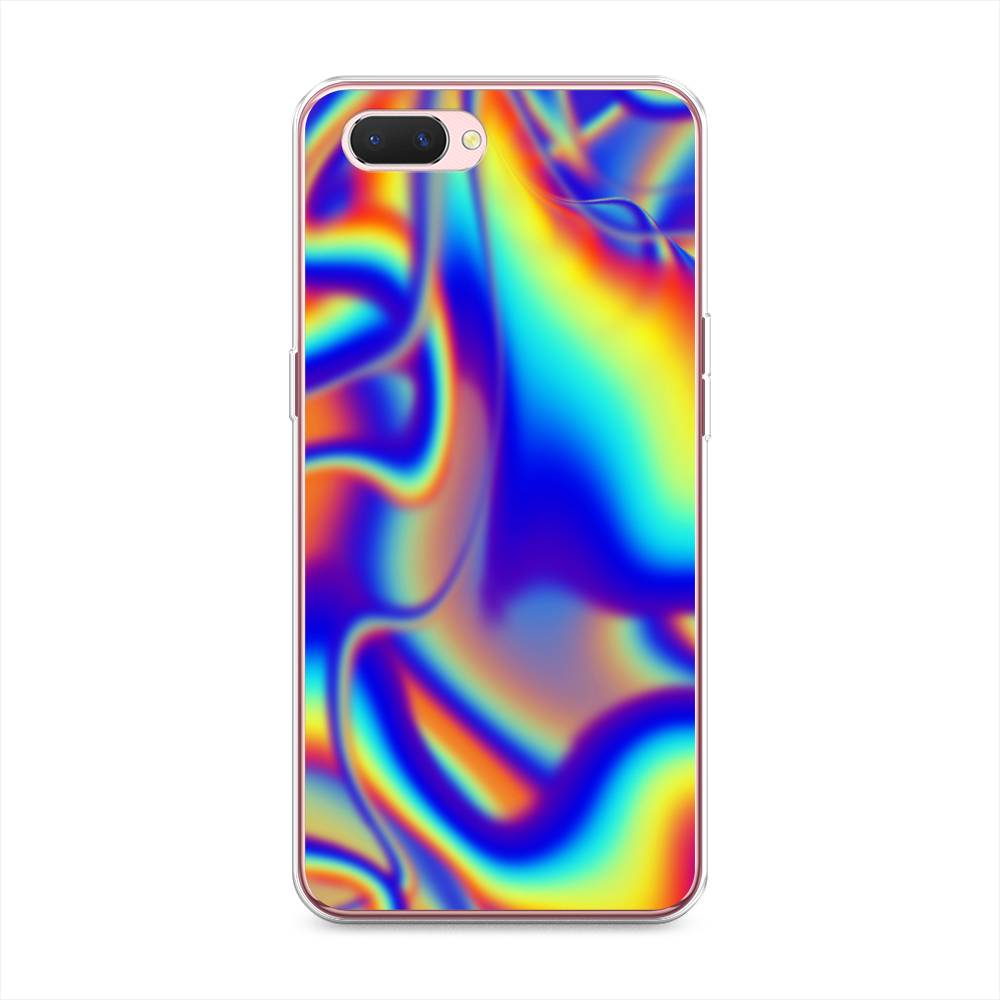 

Чехол на Oppo A3s "Яркая голограмма", Разноцветный, 252050-3