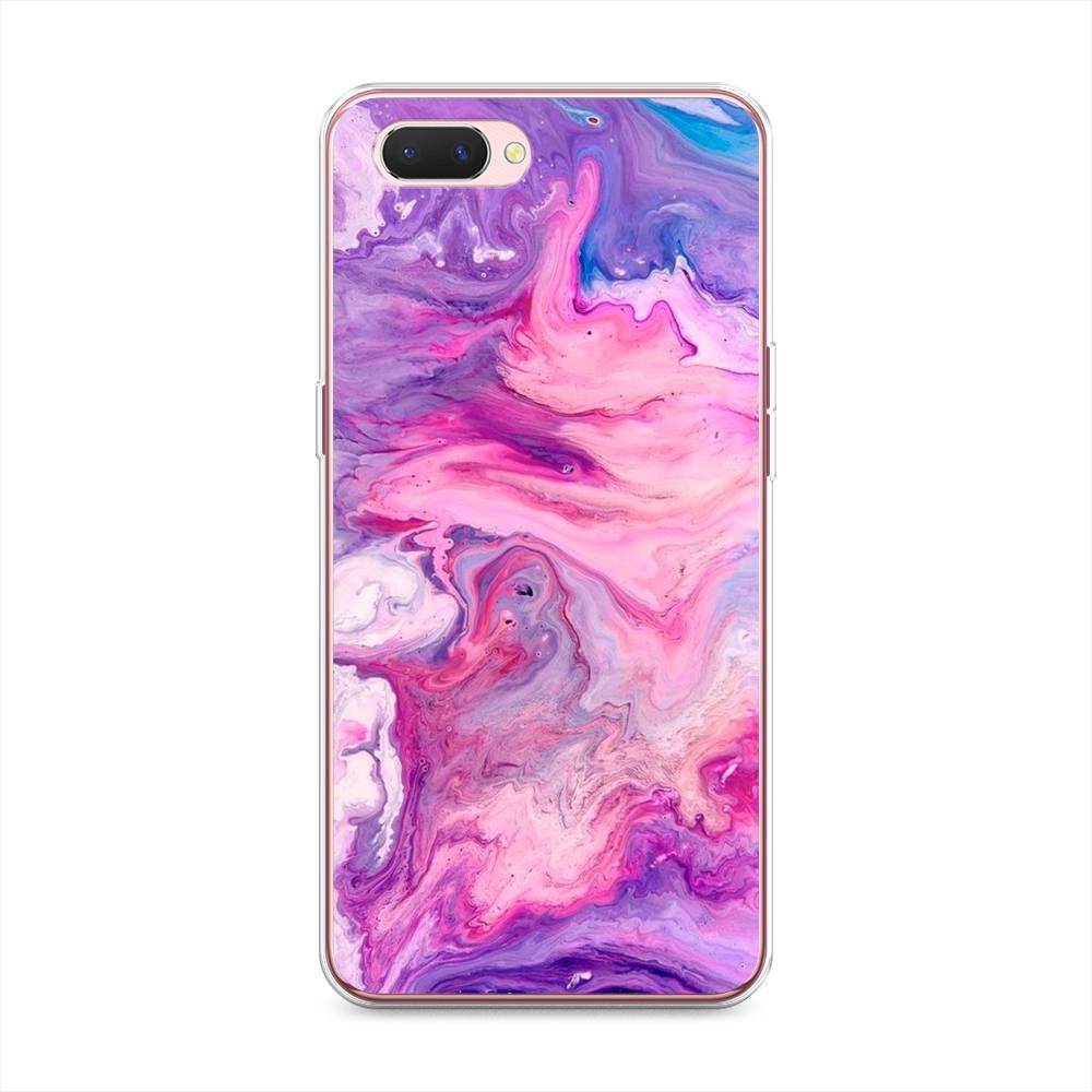 

Чехол на Oppo A3s "Нежно-розовая абстракция", Розовый, 252050-3