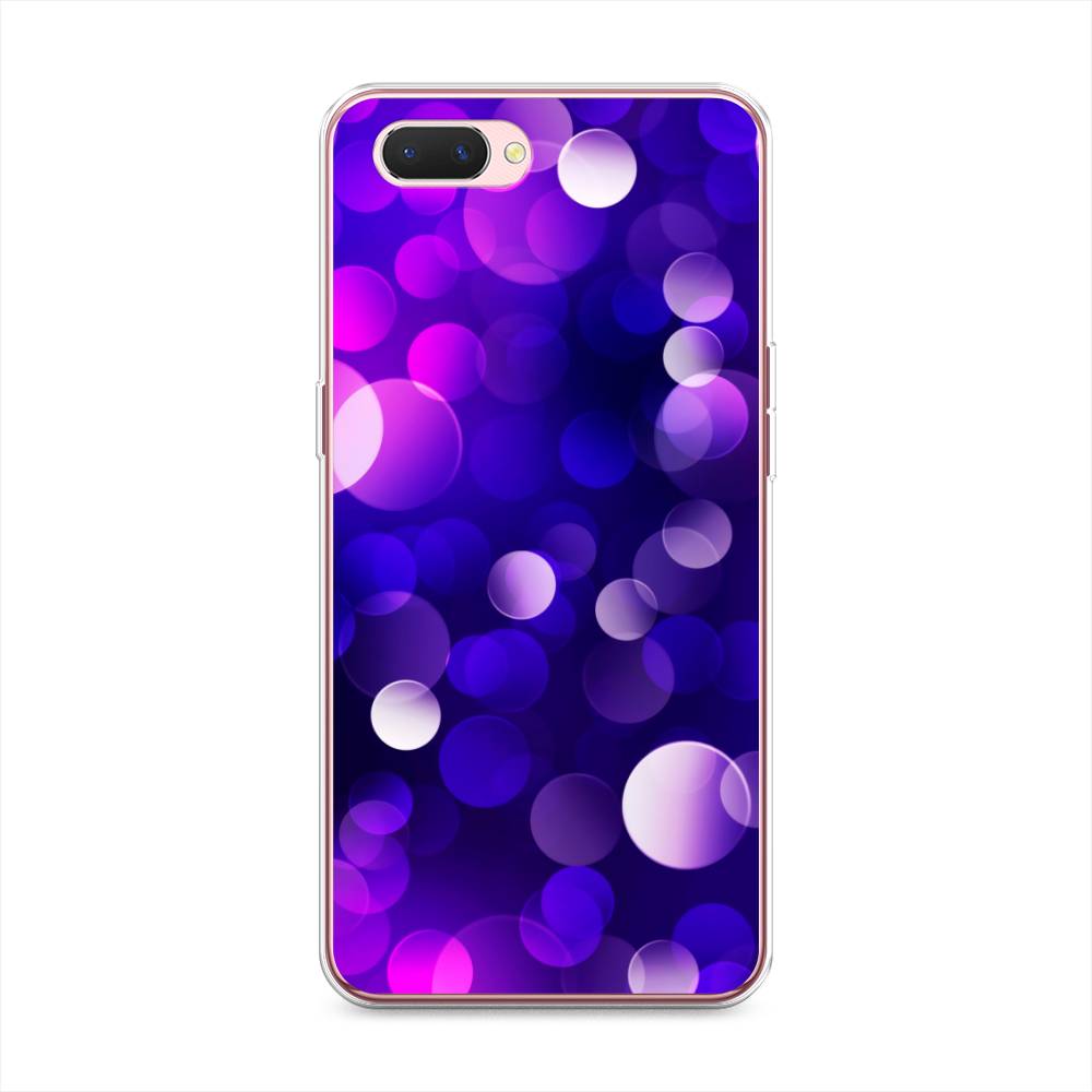 

Чехол на Oppo A3s "Абстракция 27", Фиолетовый, 252050-3