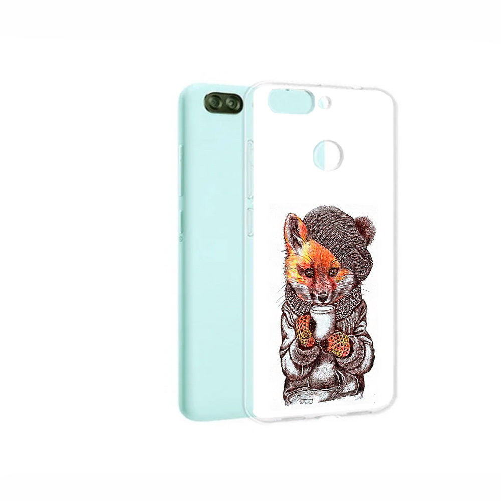 

Чехол MyPads Tocco для ZTE Blade V9 Vita лиса в шапке (PT136572.445.437), Tocco