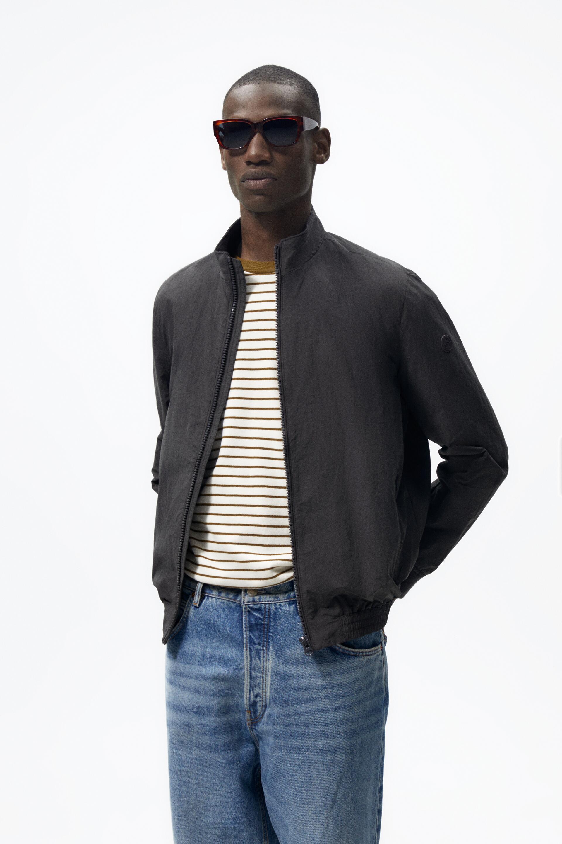 

Куртка мужская ZARA 04302307 черная M (доставка из-за рубежа), 04302307