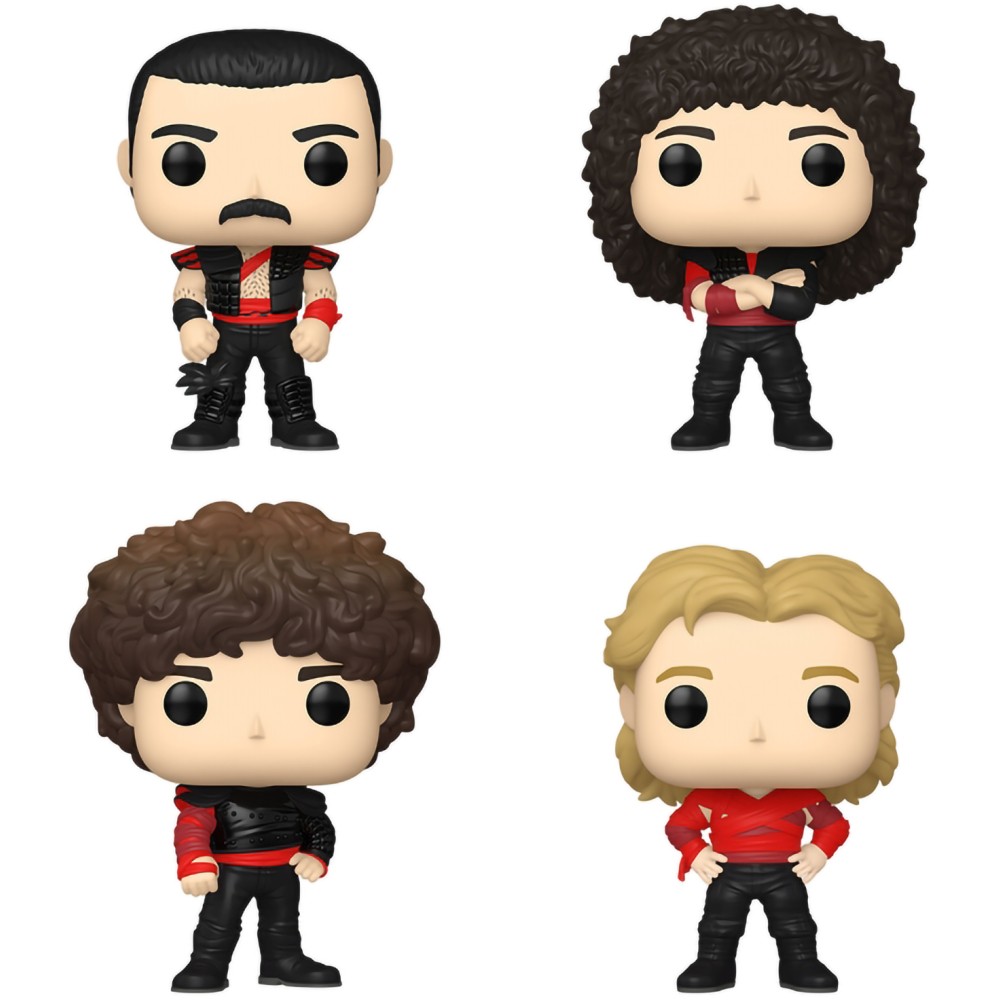 

Фигурка Funko POP! Rocks Queen Radio Gaga Freddie Mercury/Bryan May/John/Roger 4PK 70602