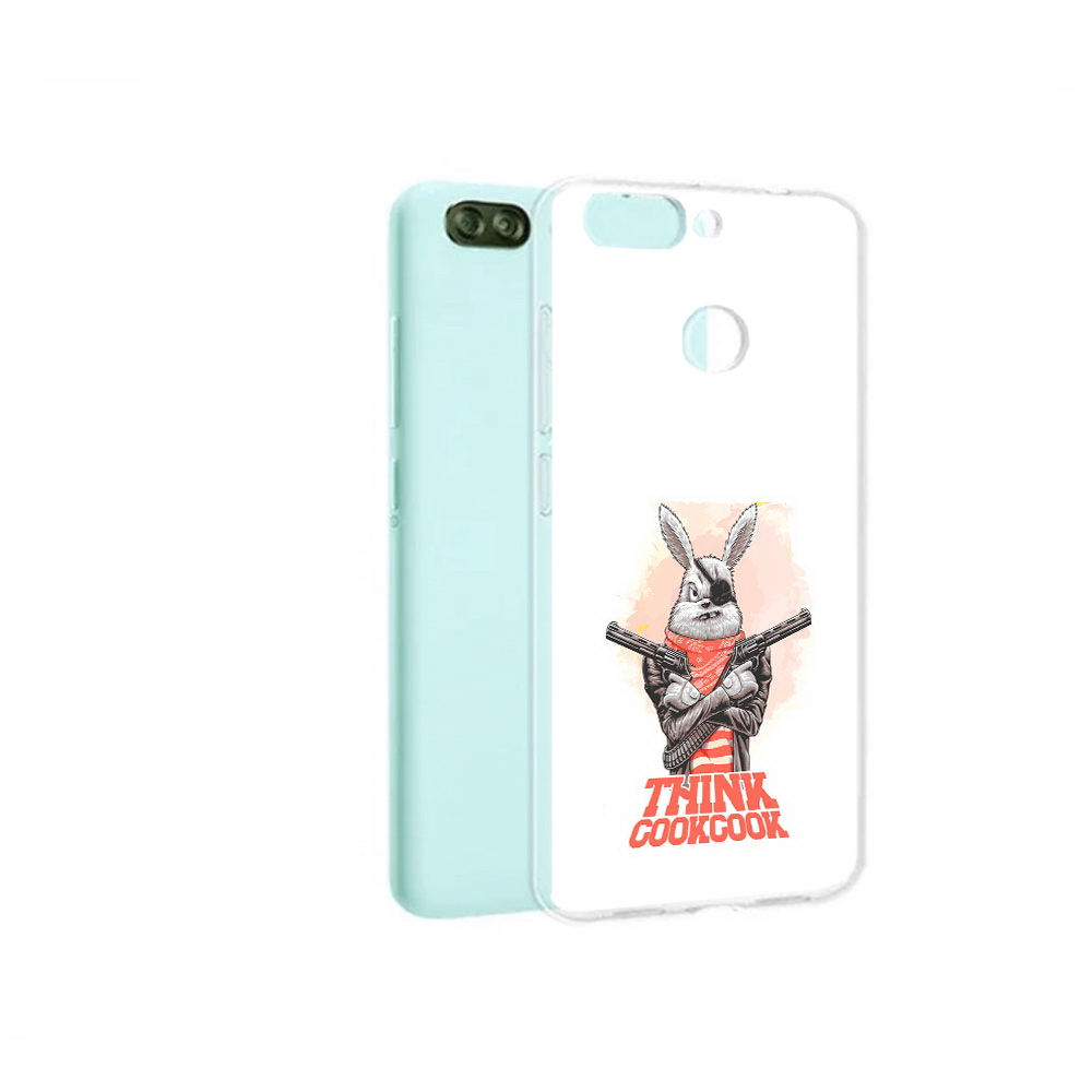 

Чехол MyPads Tocco для ZTE Blade V9 Vita кролик пират (PT136572.445.419), Прозрачный, Tocco