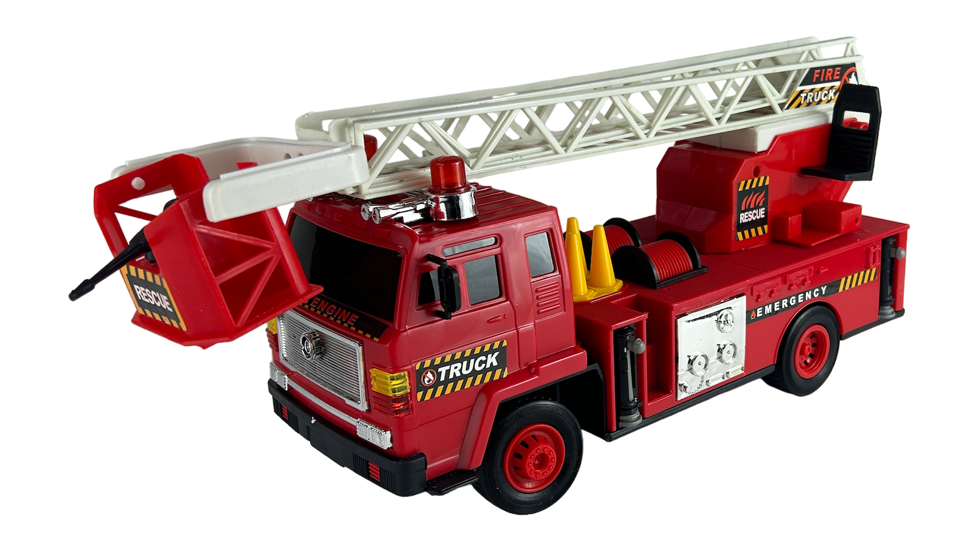 Радиоуправляемая Пожарная Машина Rui Feng на п/у Fire Engine Truck 27Mhz kids 1 43 road signature 1962 daf a1600 fire engine truck vehicles scale diecast car toy miniatures model acrylic box collection