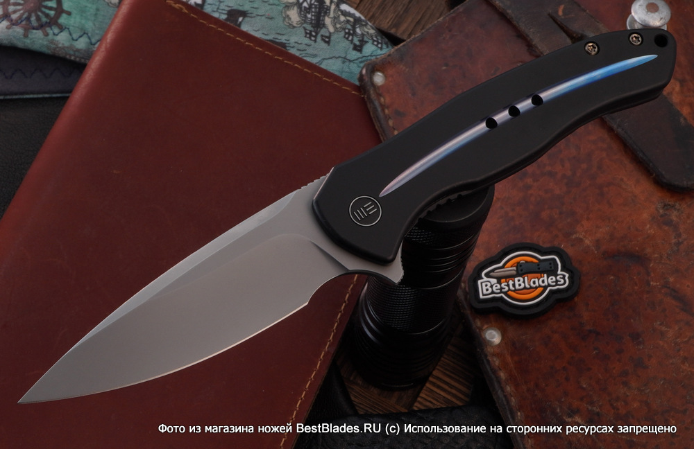 

Складной нож We Knife Kitefin 2001E, Черный, Kitefin