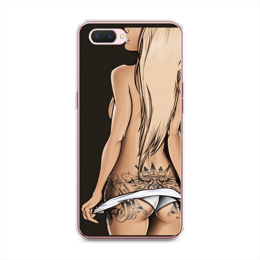

Чехол на Oppo A3s "Обнаженная девушка", 252050-6