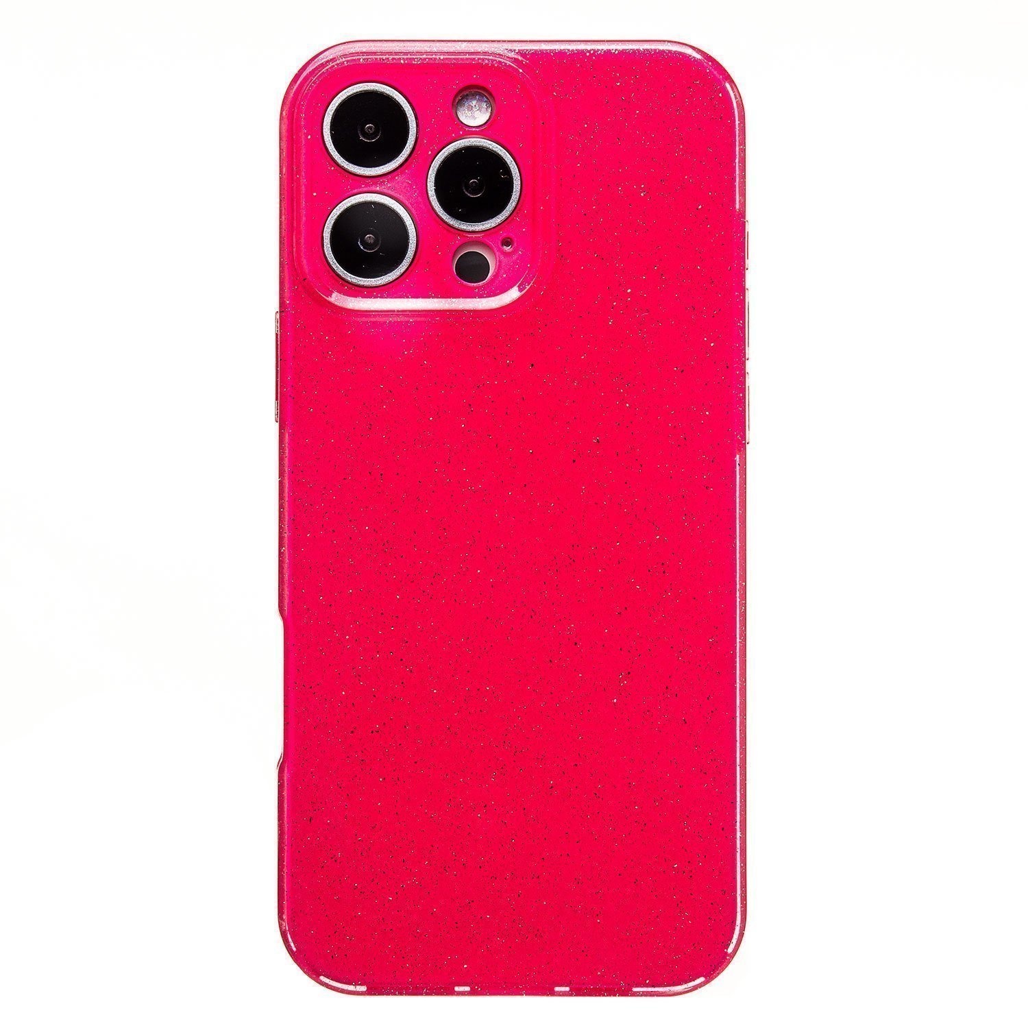 

Чехол iPhone 16 Pro Max силиконовый с блестками 3 <розовый>