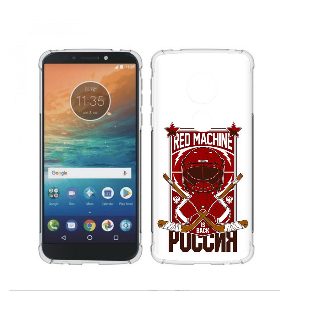 

Чехол MyPads Tocco для Motorola Moto G4 Play хоккей россия (PT115793.374.666), Прозрачный, Tocco