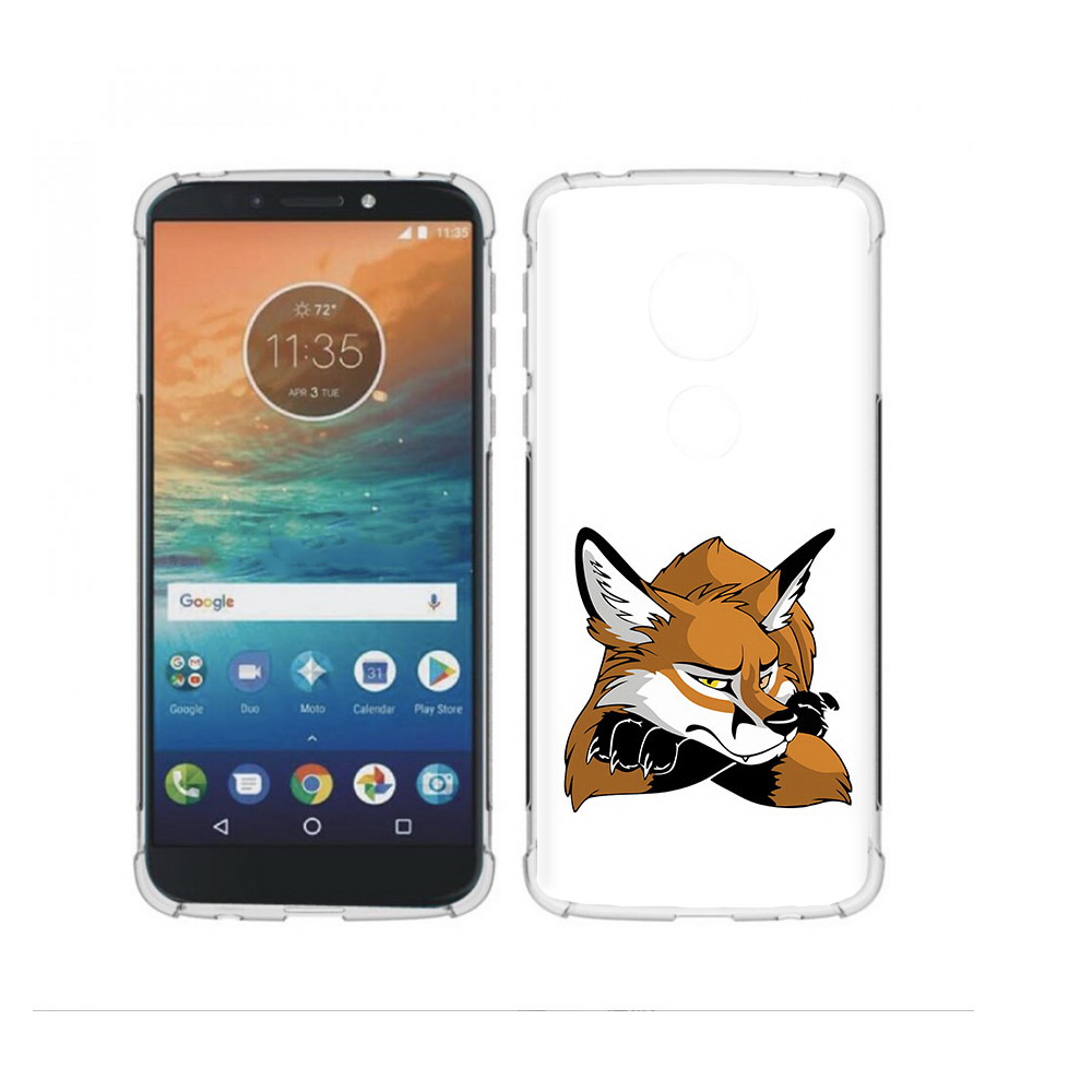

Чехол MyPads Tocco для Motorola Moto G4 Play фокс (PT115793.374.660), Прозрачный, Tocco