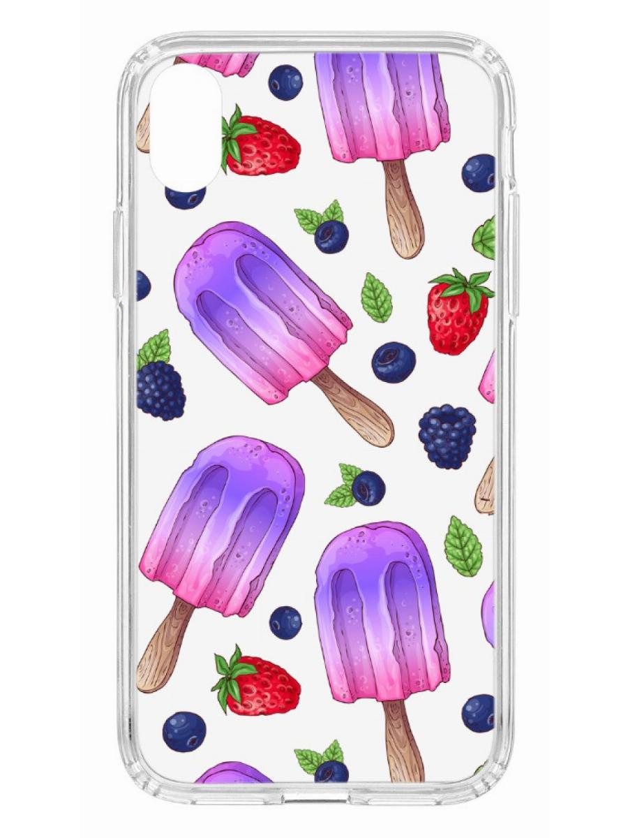 фото Чехол для apple iphone xr kruche print ice cream кruче