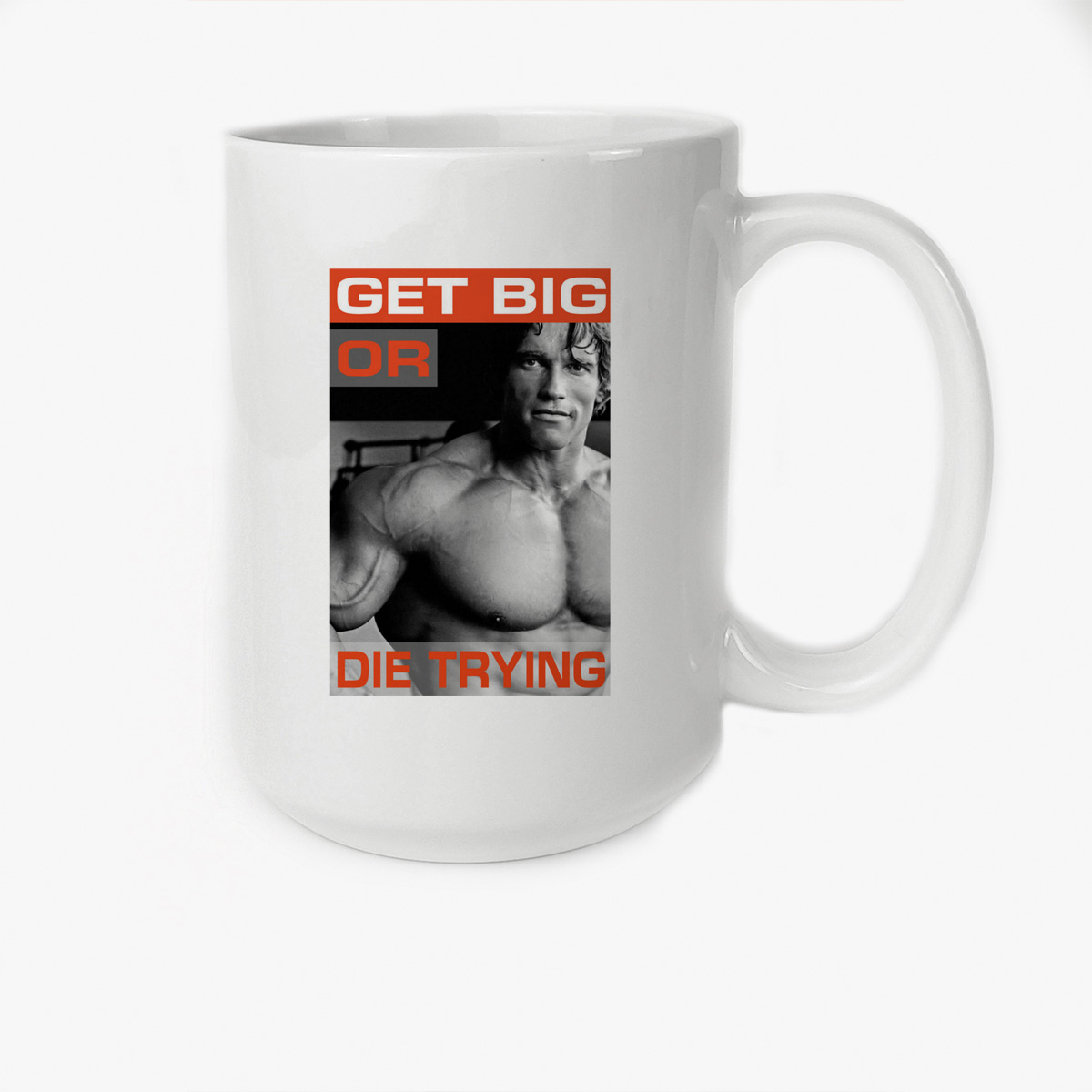 

Кружка CoolPodarok Get big or die trying