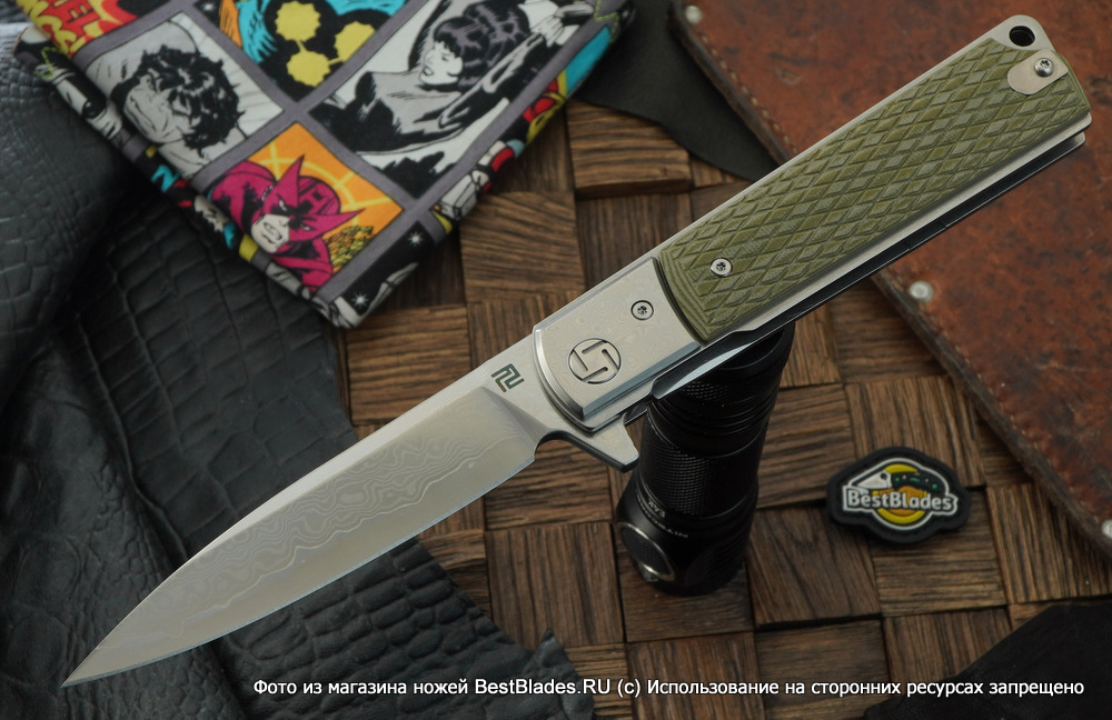 

Складной нож Artisan Cutlery Classic 1802GD-GN, Зеленый, Classic