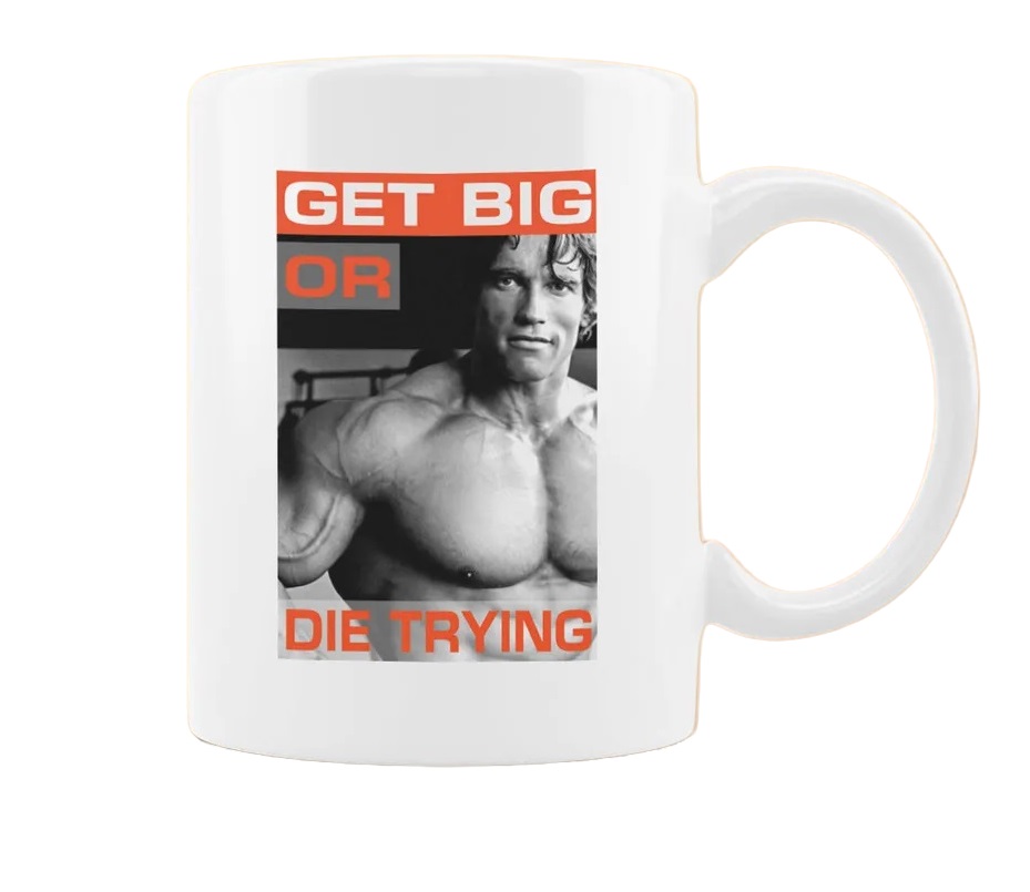 

Кружка CoolPodarok Get big or die trying