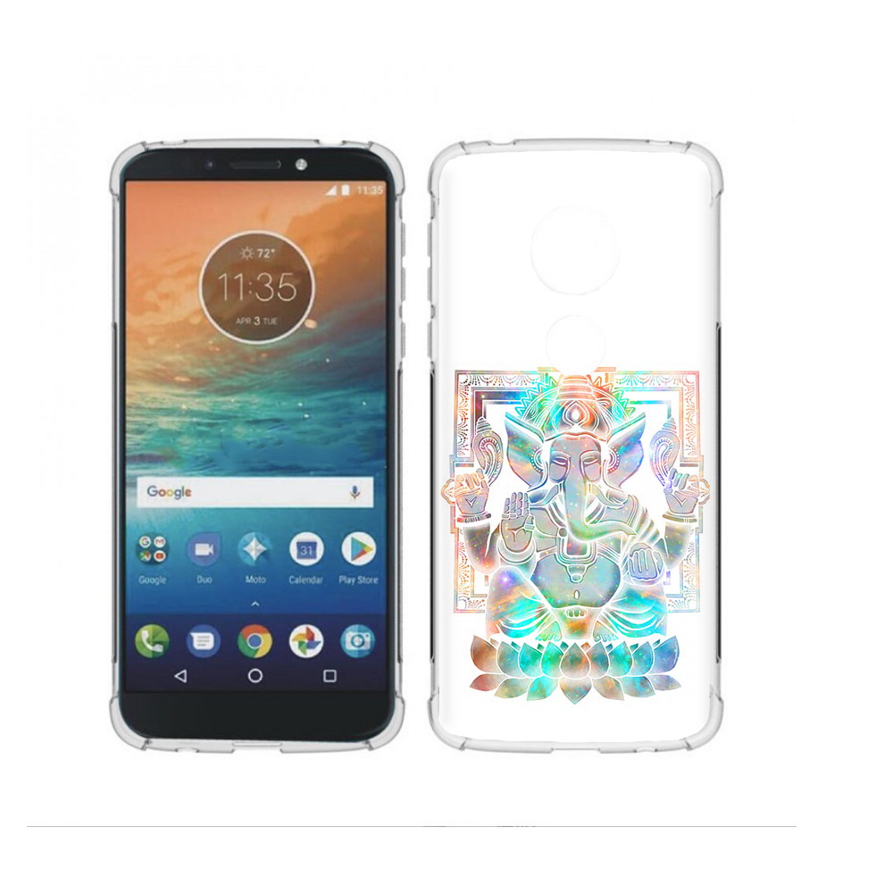 

Чехол MyPads Tocco для Motorola Moto G4 Play умный слон (PT115793.374.654), Прозрачный, Tocco