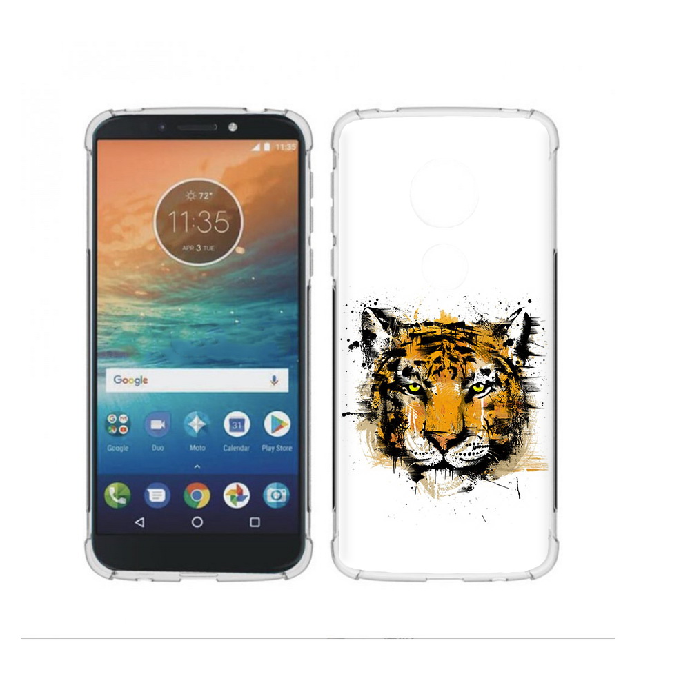 

Чехол MyPads Tocco для Motorola Moto G4 Play тигруля (PT115793.374.643), Прозрачный, Tocco