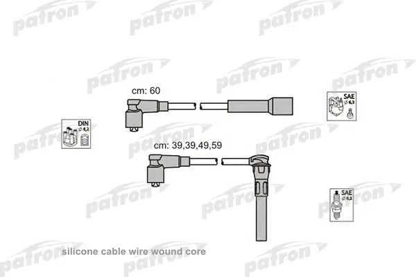 

PATRON Комплект проводов зажигания PATRON PSCI2003