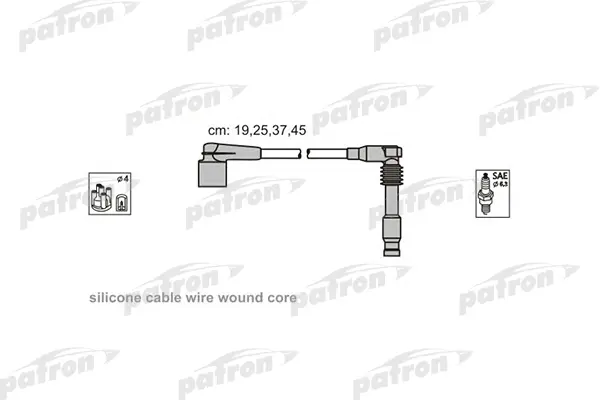 

Комплект проводов зажигания PATRON PSCI2002