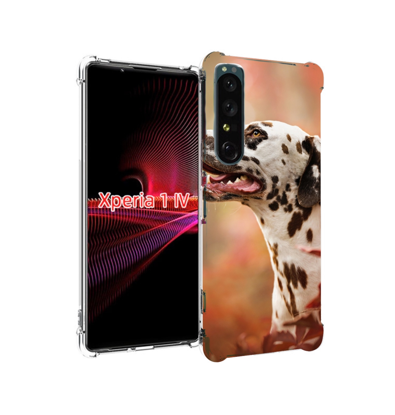 

Чехол накладка MyPads далматин для Sony Xperia 1 IV, Прозрачный, Tocco