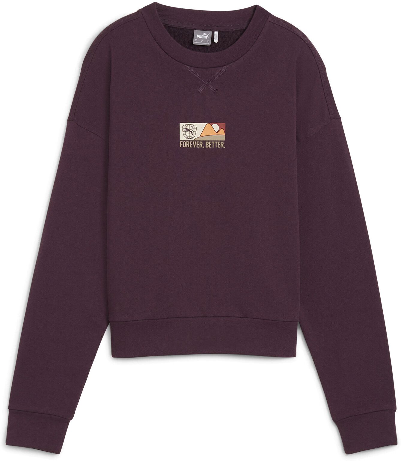 

Свитшот женский PUMA BETTER SPORTSWEAR Crew фиолетовый M, BETTER SPORTSWEAR Crew