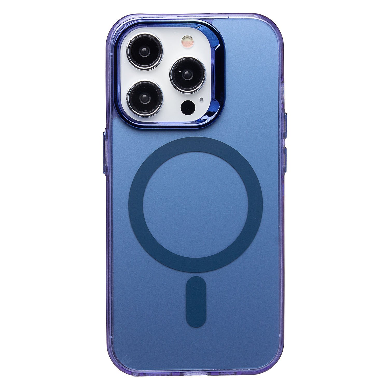 

Чехол iPhone 14 Pro силиконовый MagSafe 5 <синий>