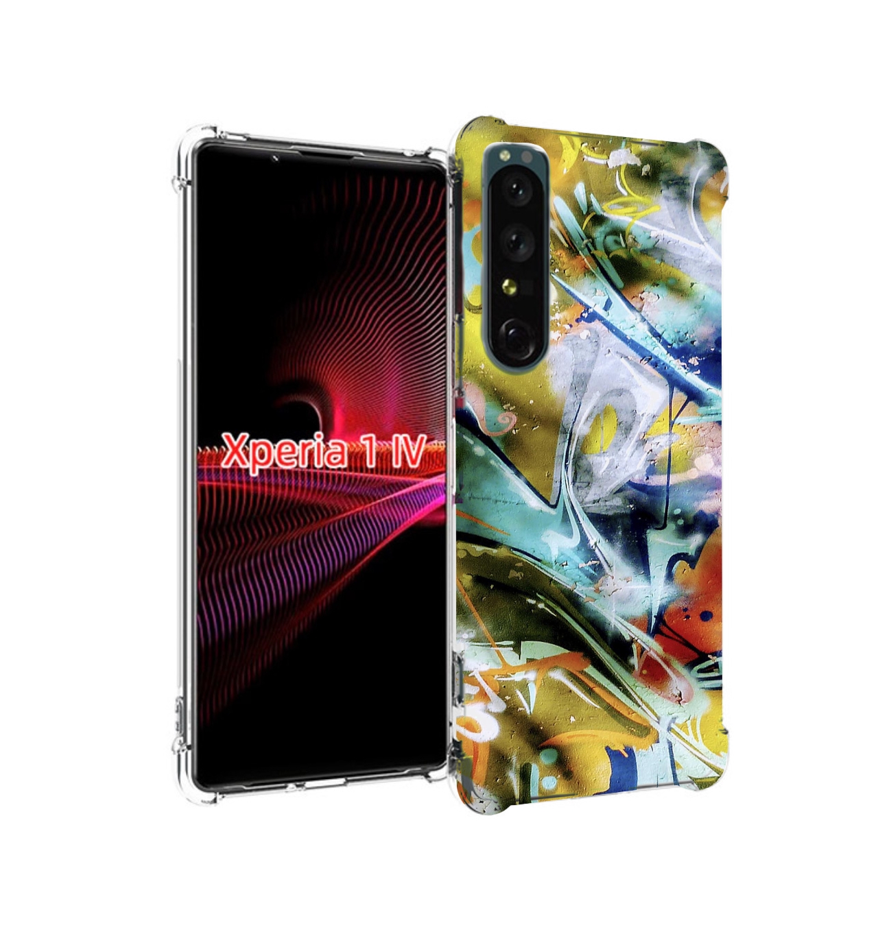 

Чехол накладка MyPads граффити-хаос для Sony Xperia 1 IV, Прозрачный, Tocco